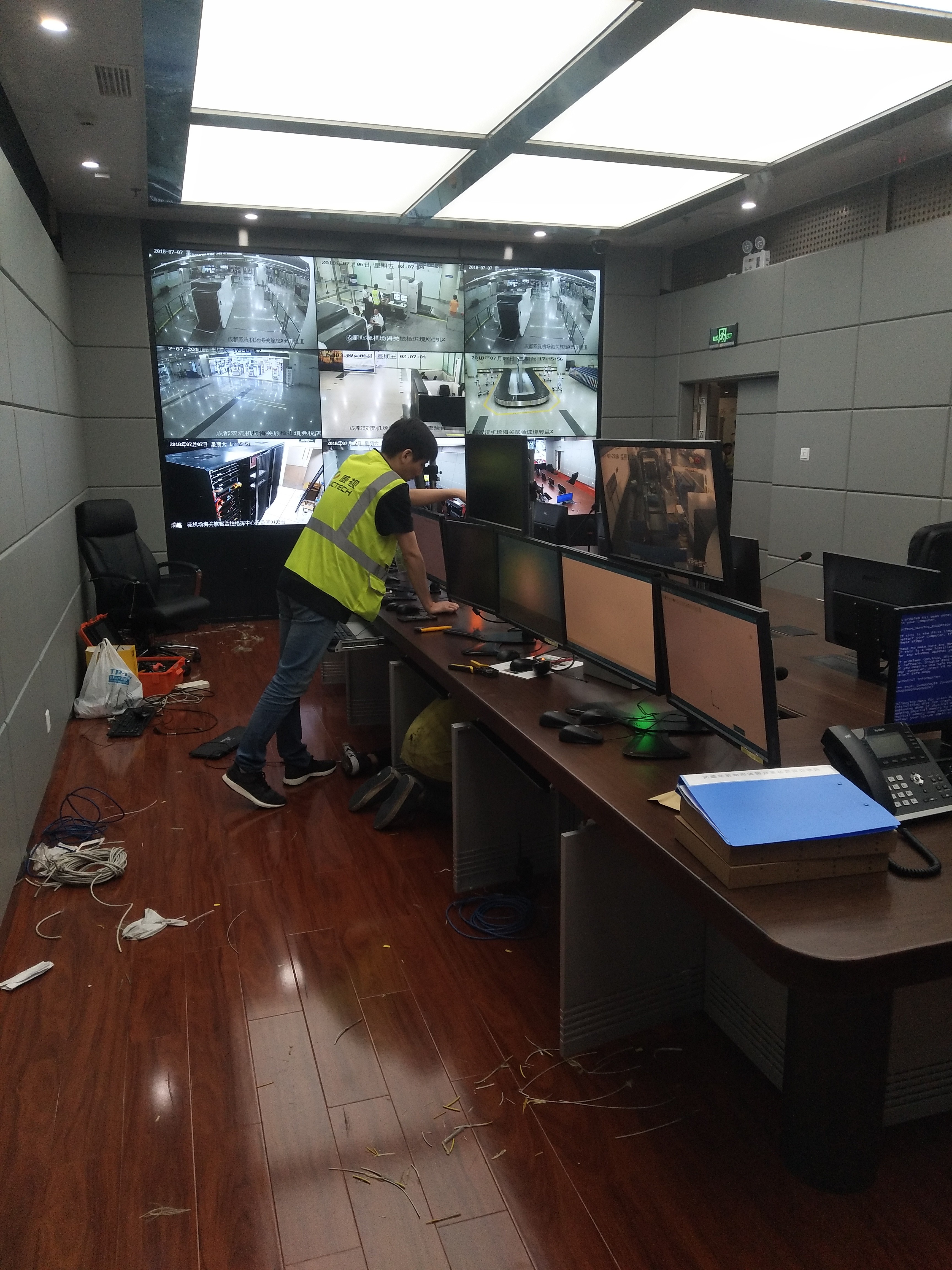 成都天府国际机场T1-T2轨道捷运弱电施工项目